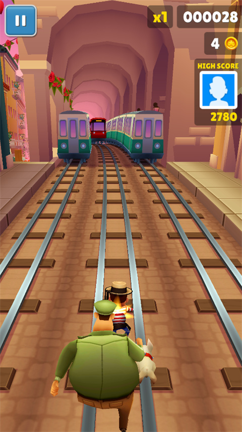 地铁跑酷盲跑版