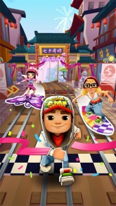 地铁跑酷杭州版