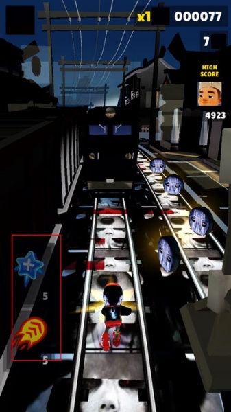 地铁跑酷贞子洛阳版