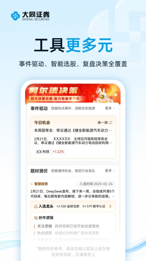 大同证券同花顺手机版