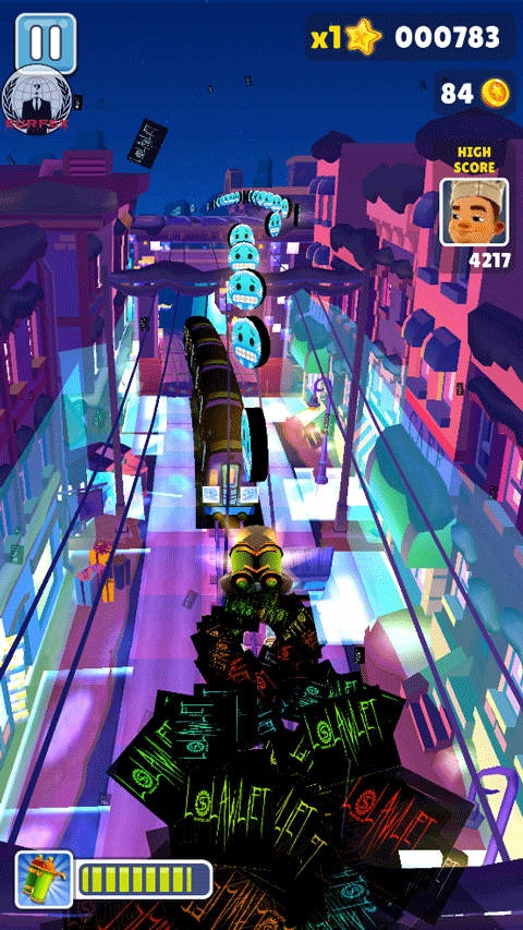 地铁跑酷QAQ3.0定制版