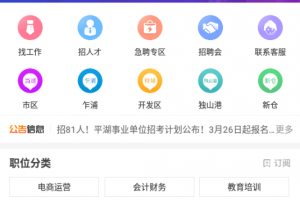 平湖人才网官方版