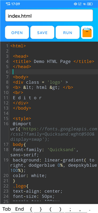html editor编辑器手机版