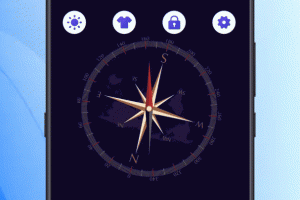 地图导航指南针