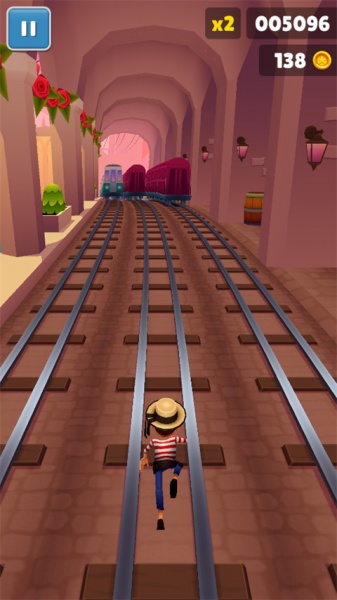 地铁跑酷盲跑版