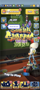 地铁跑酷爱尔兰版