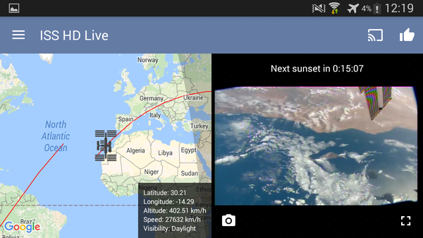 ISS Live Now