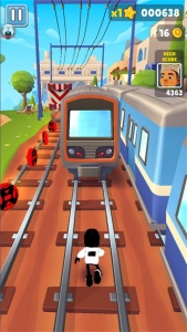 地铁跑酷写轮眼金币版