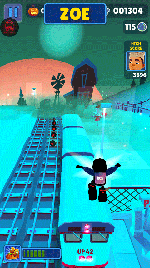 地铁跑酷根灿魔改鬼屋手机版