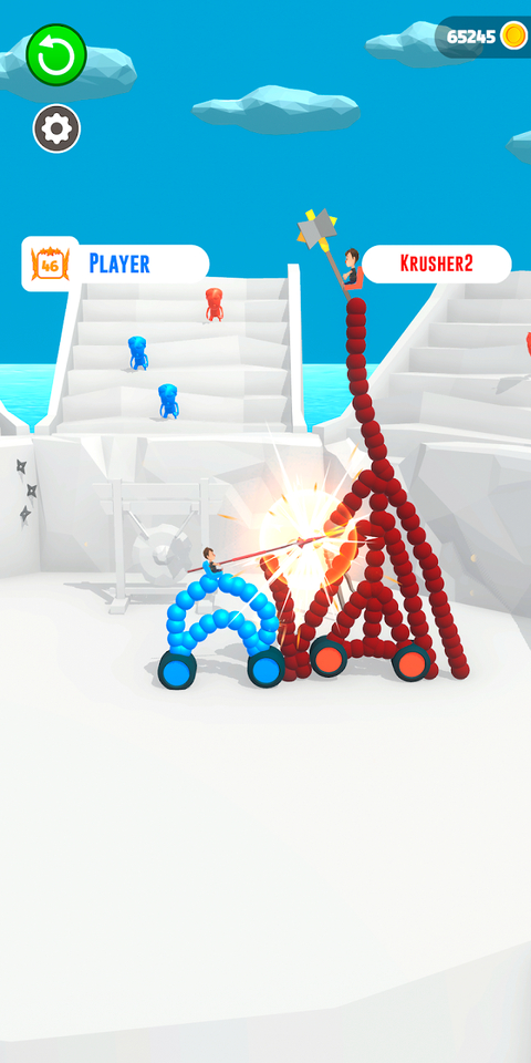 Draw Joust游戏(画车对决)