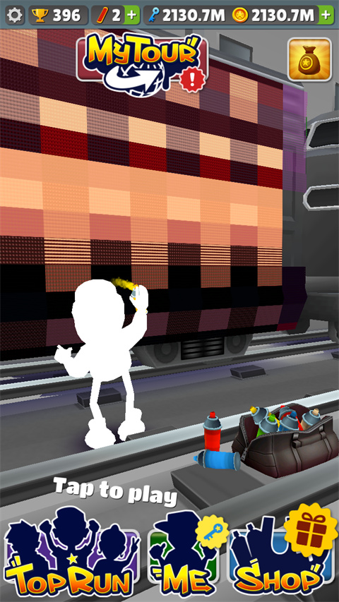 地铁跑酷白色杰克版