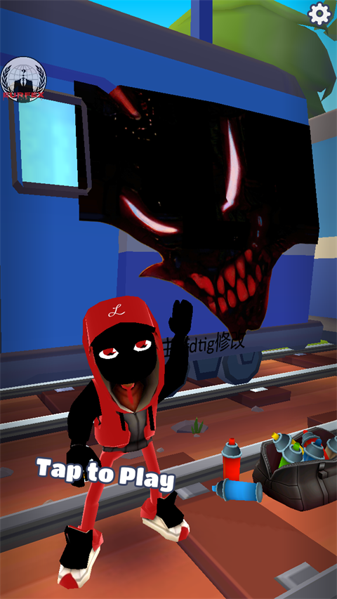 地铁跑酷神链红杰版