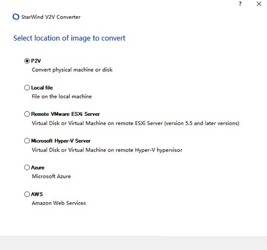 StarWind V2V Converter