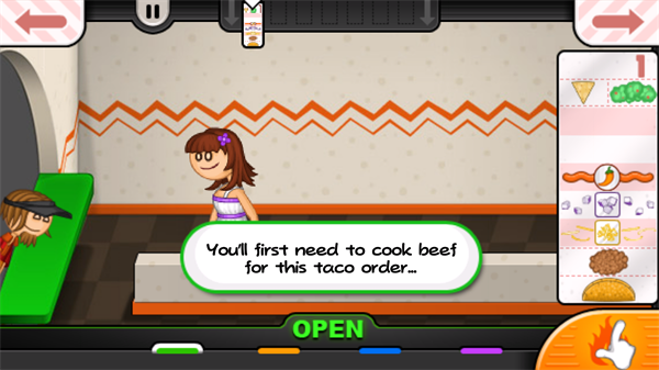 老爹的鸡肉卷店游戏