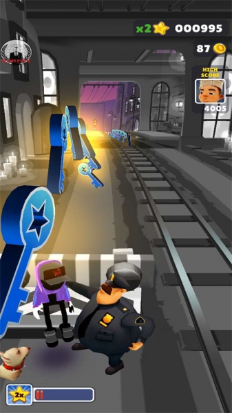 地铁跑酷小雾神定制版