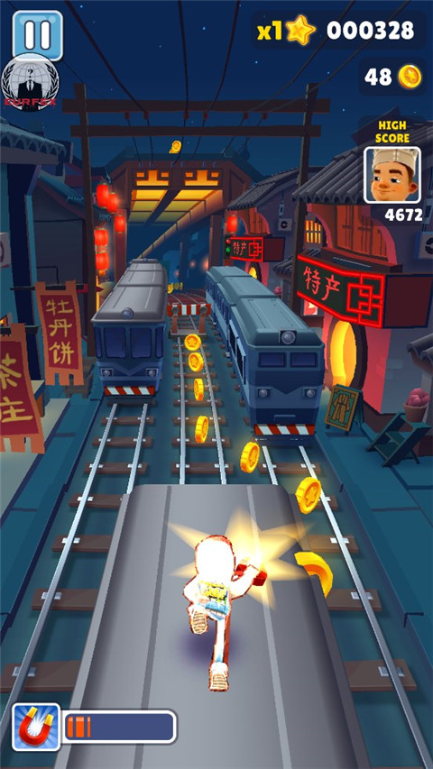 地铁跑酷变色杰克魔改版