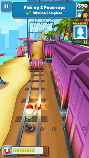 地铁跑酷迈阿密版