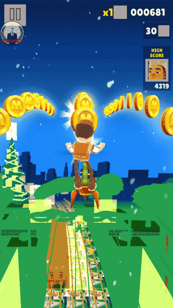 地铁跑酷迷你世界版