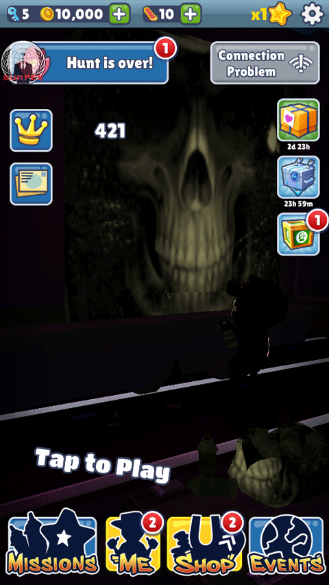 地铁跑酷亡灵之城版