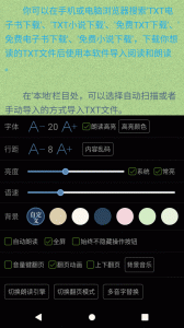 TXT文本听书app
