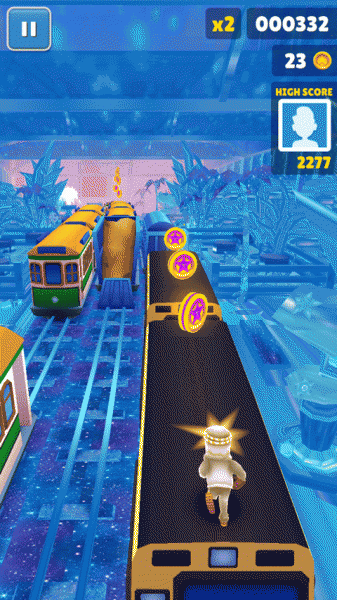 地铁跑酷星空版