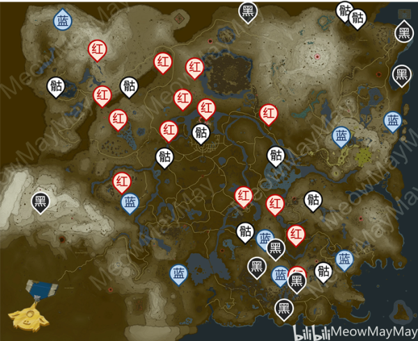 《塞尔达传说王国之泪》西诺克斯位置大全