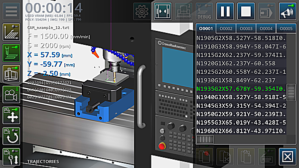 cnc数控铣床仿真软件(CNC VMC Simulator)