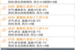 天气预报播报员app