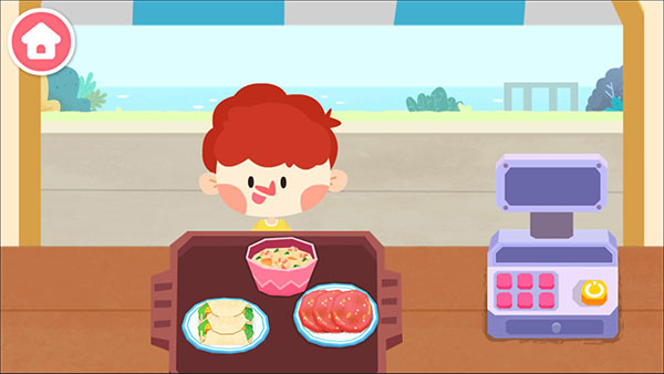 宝宝早餐车游戏