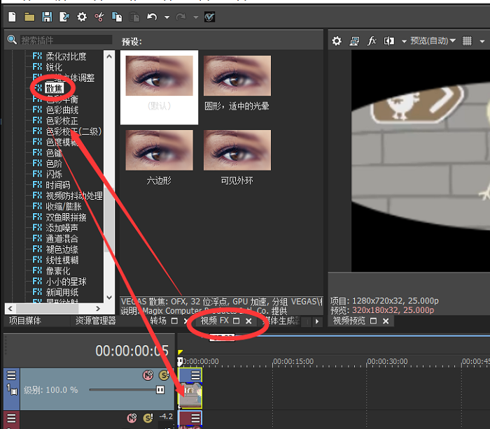 Vegas pro
