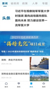 湖南政府办事app