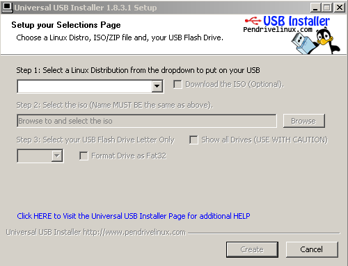 Universal USB Installer