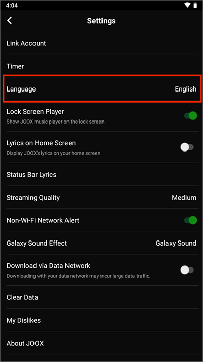 joox音乐app