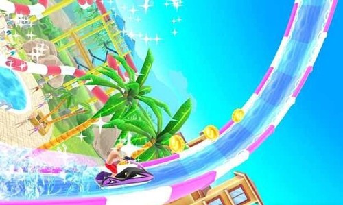 水上乐园滑滑梯