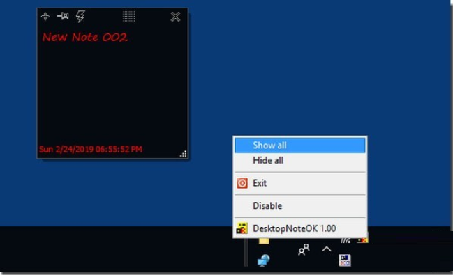 DesktopNoteOK
