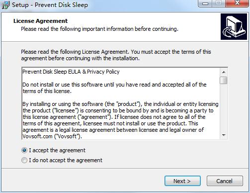prevent disk sleep