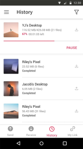 Send Anywhere(文件传输)