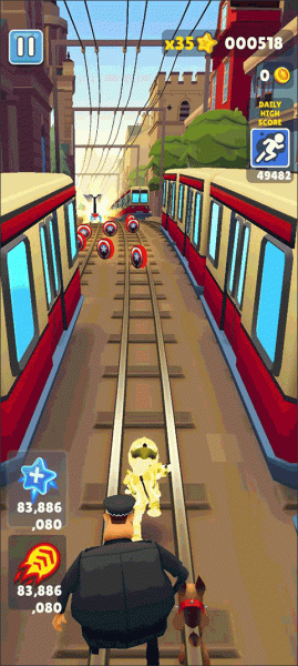 地铁跑酷KH版