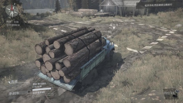 旋转轮胎：泥泞奔驰