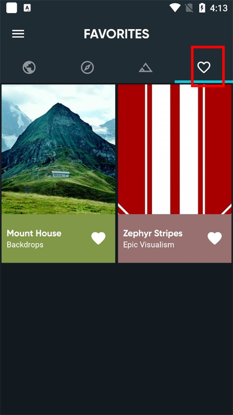Backdrops壁纸app