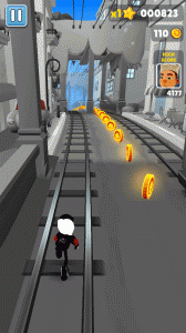 地铁跑酷黑白摩纳哥