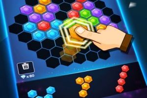 六边形消消消游戏