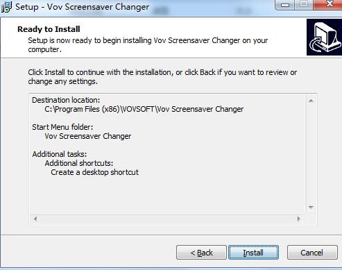 vov screensaver changer