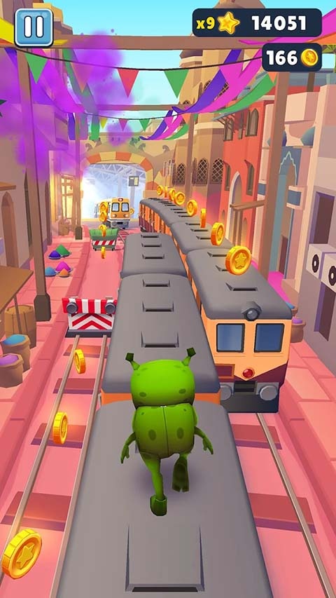 地铁跑酷全地图版