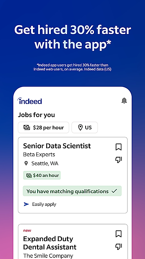Indeed找工作app