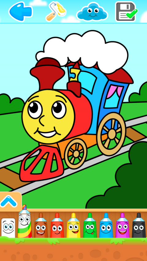 儿童宝宝画画世界