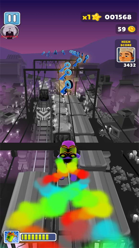 地铁跑酷小雾神定制版