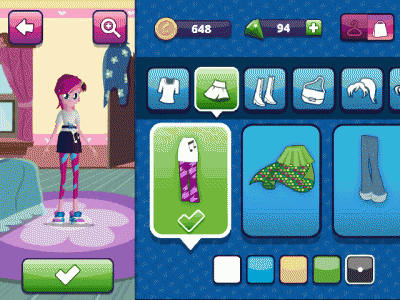 彩虹小马小马国女孩