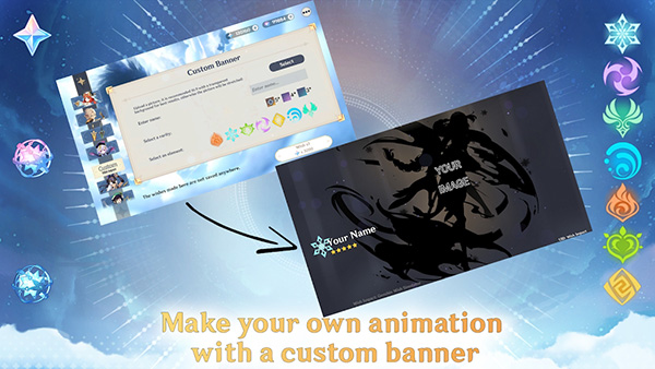 Wish Impact原神抽卡模拟器