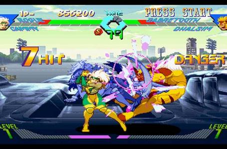 X战警vs街头霸王(金手指)